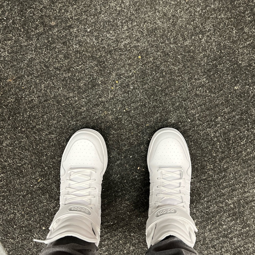Women’s Adidas High Top Court Shoes